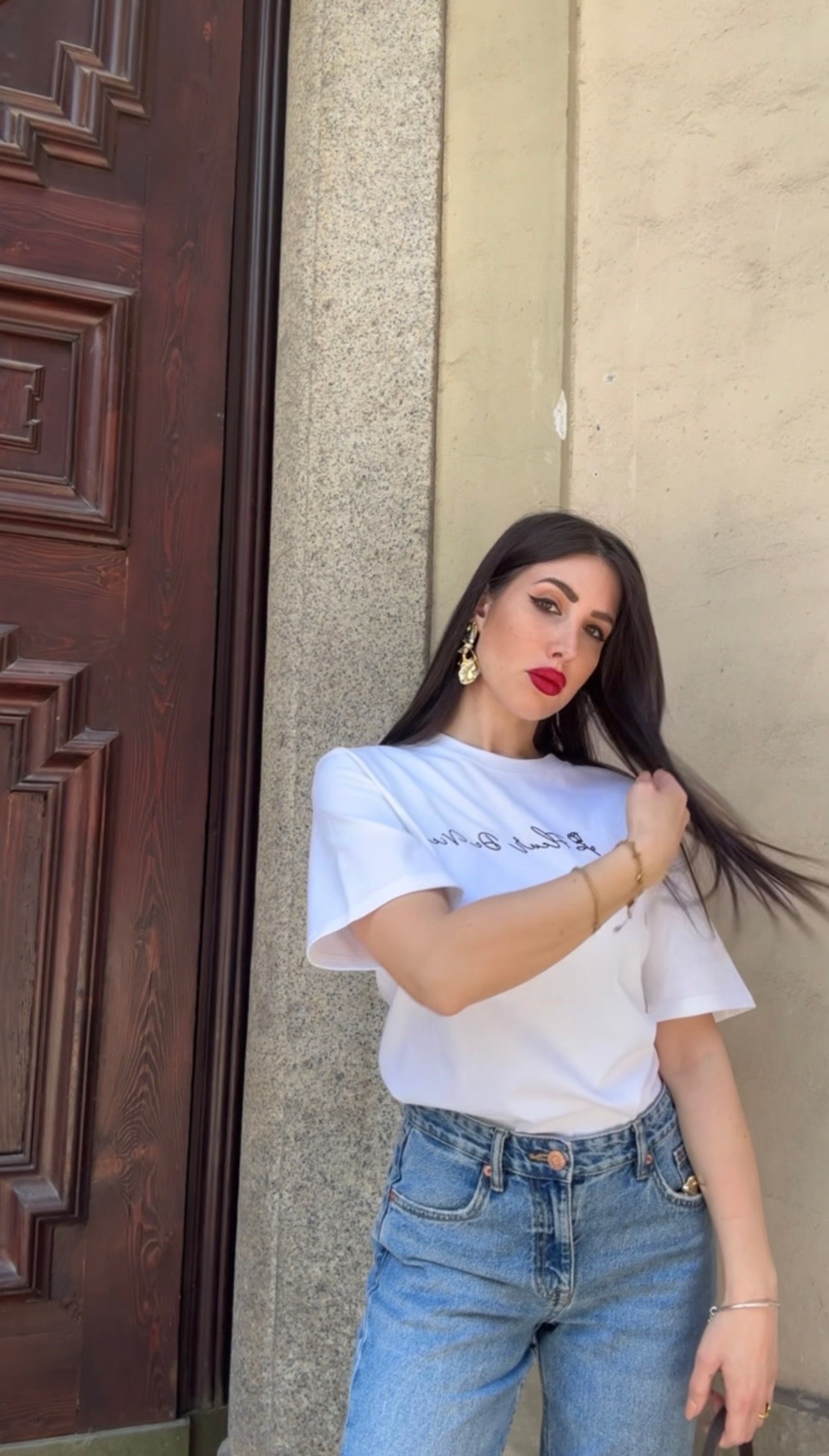 T-shirt donna FLEUR DE VIE logo ✨🌹