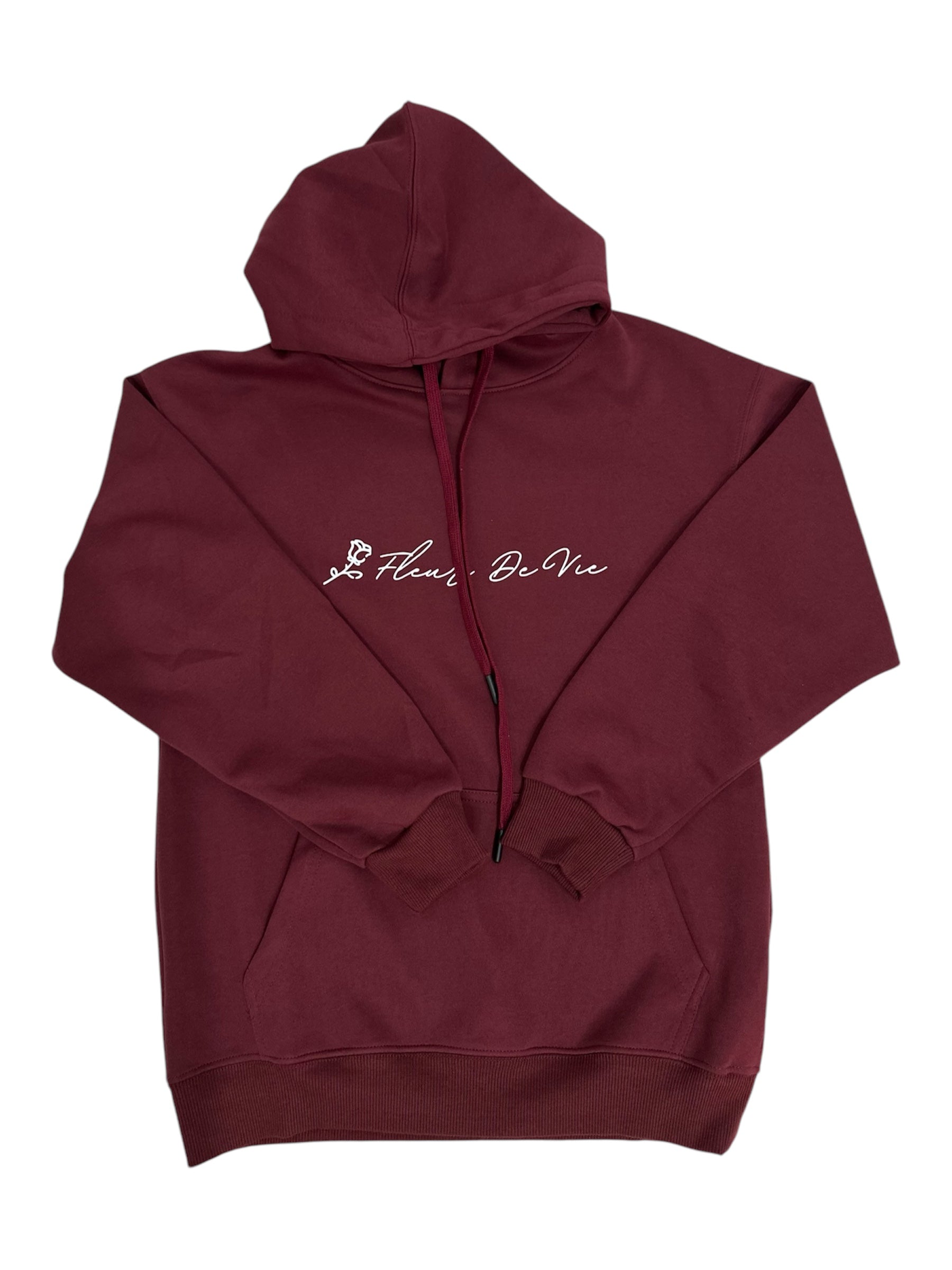Felpa Fleur De Vie Brand Burgundy