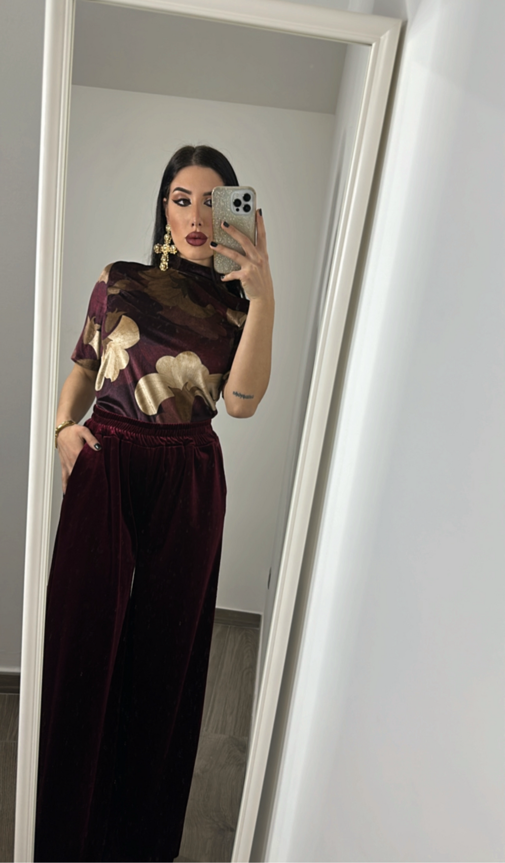 Pantalone in velluto