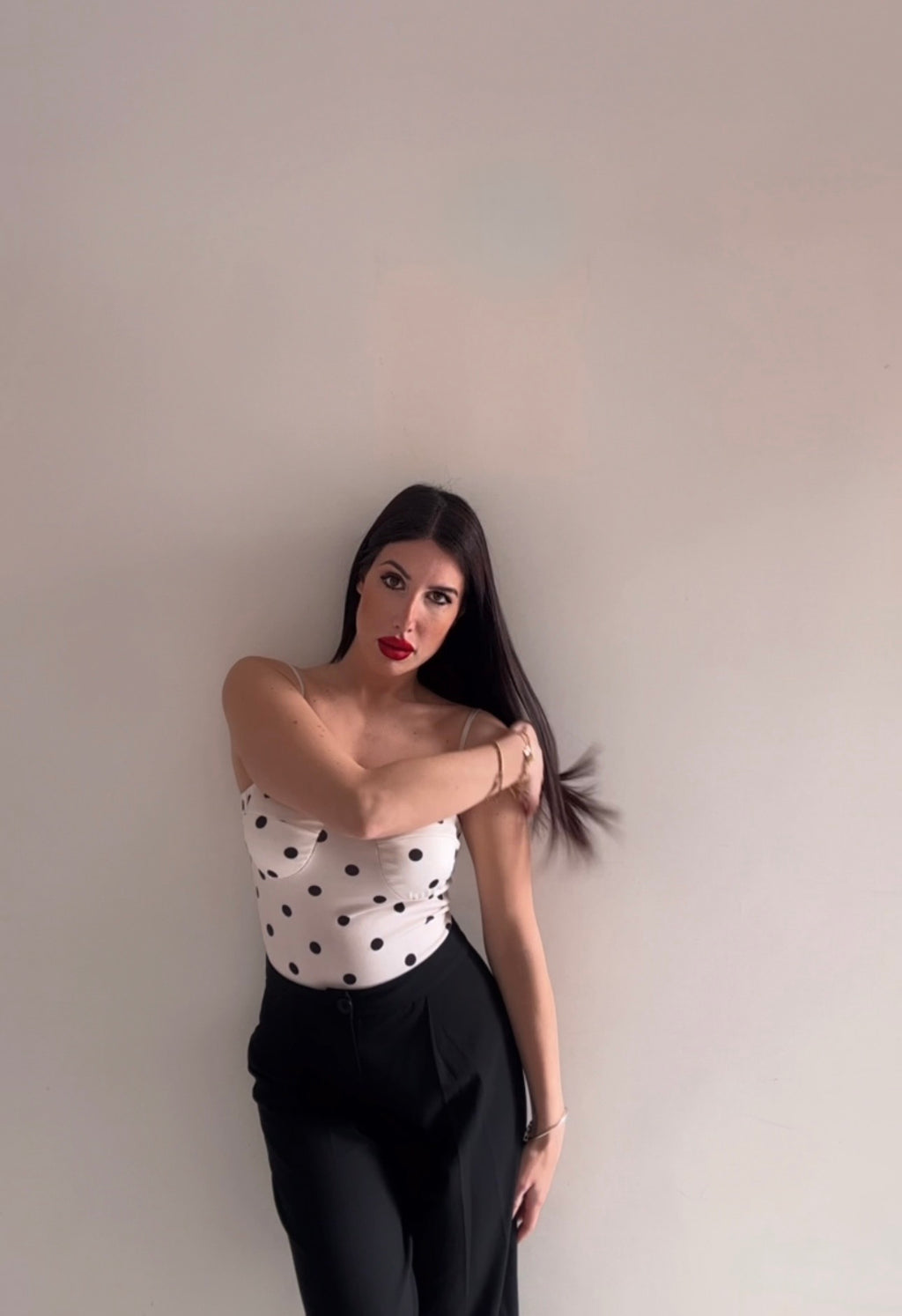 Body a pois 🤍🖤✨