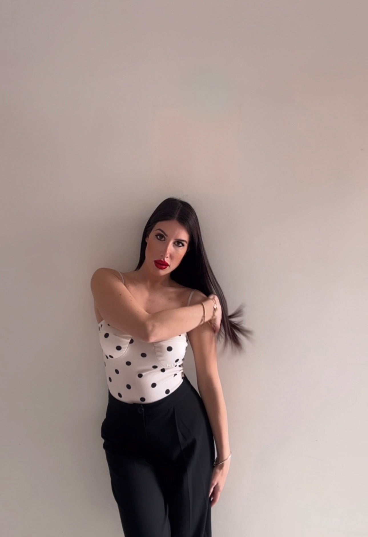Body a pois 🤍🖤✨