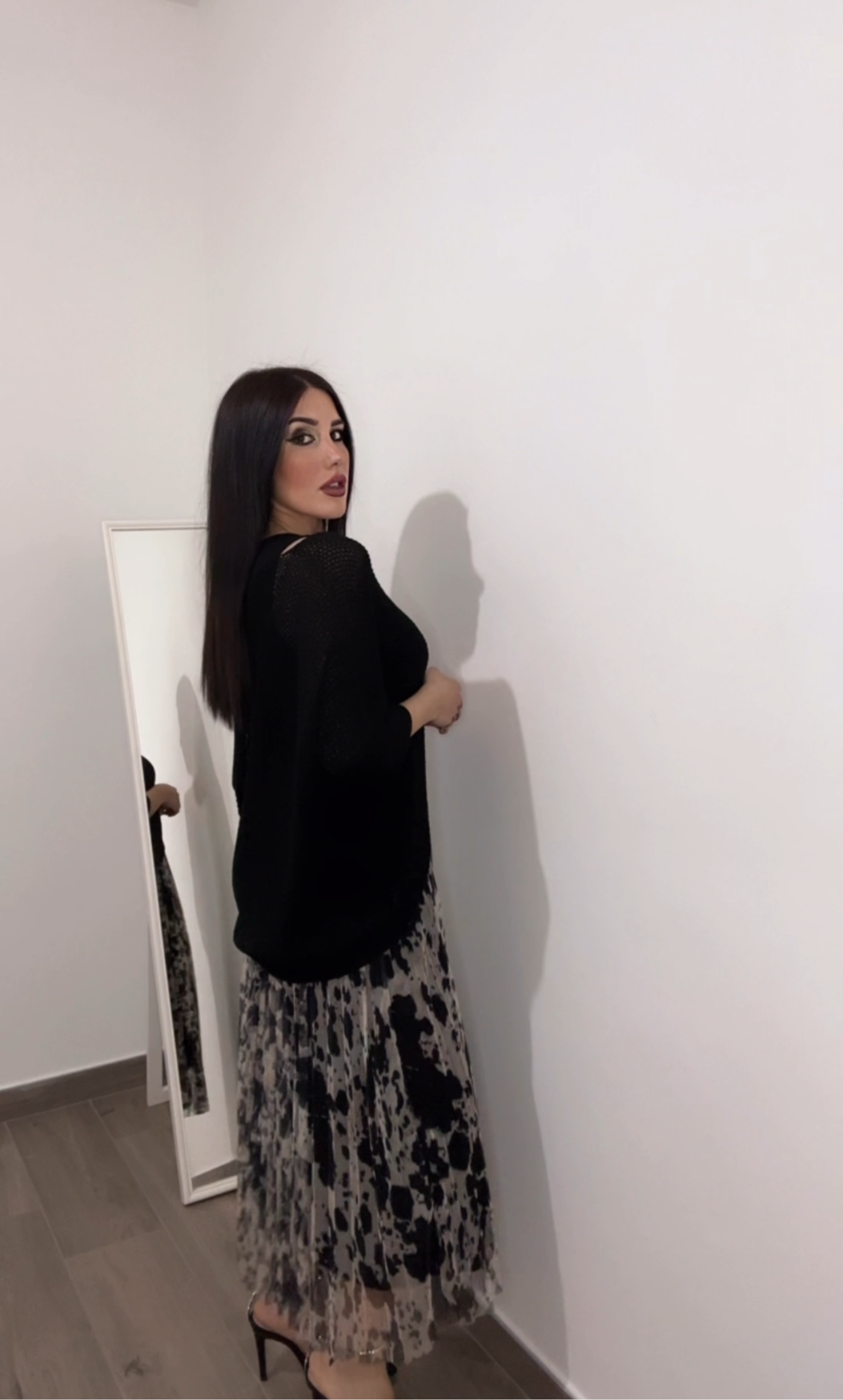 Coordinato donna/ maglia in filo e vestito