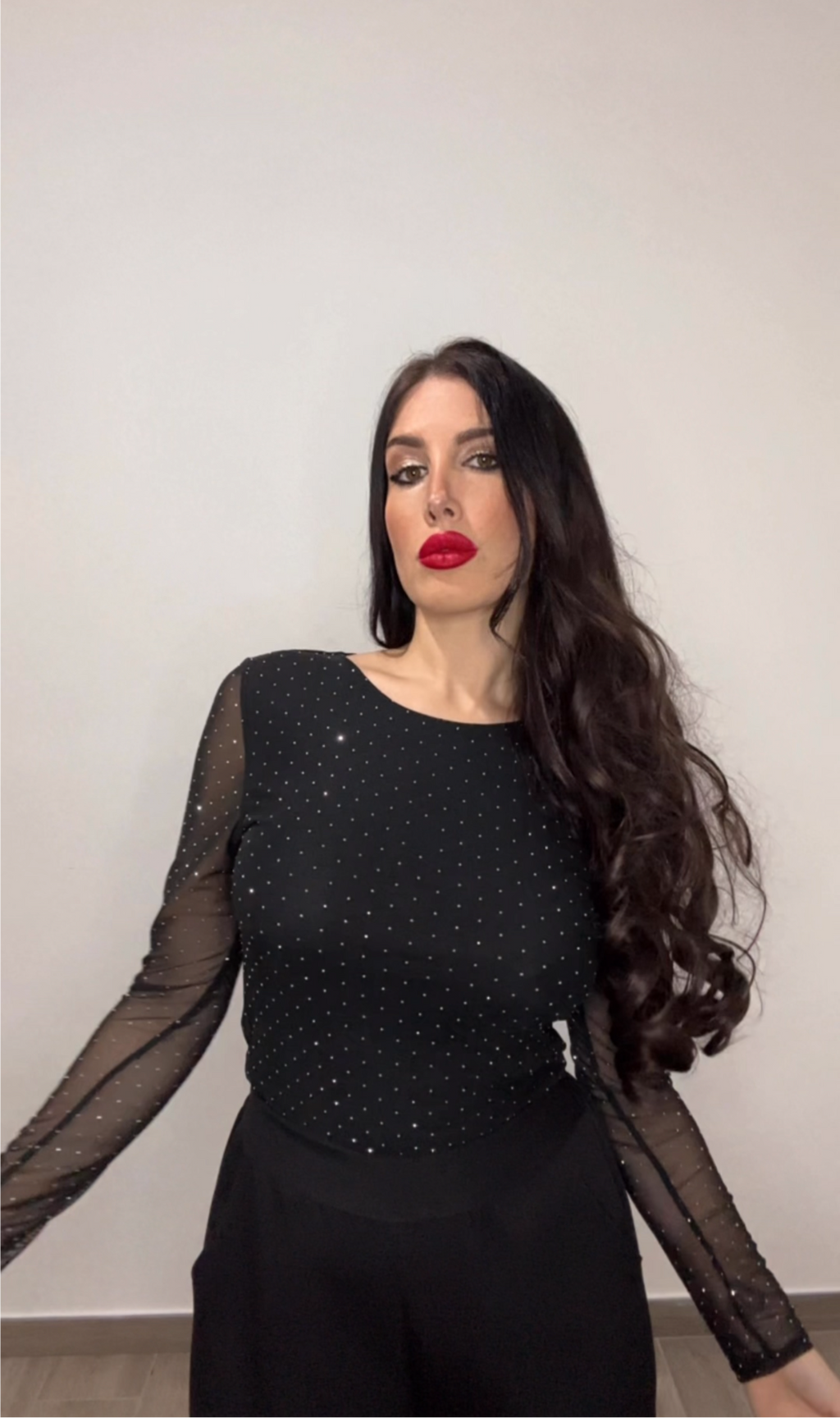 Maglietta con strass