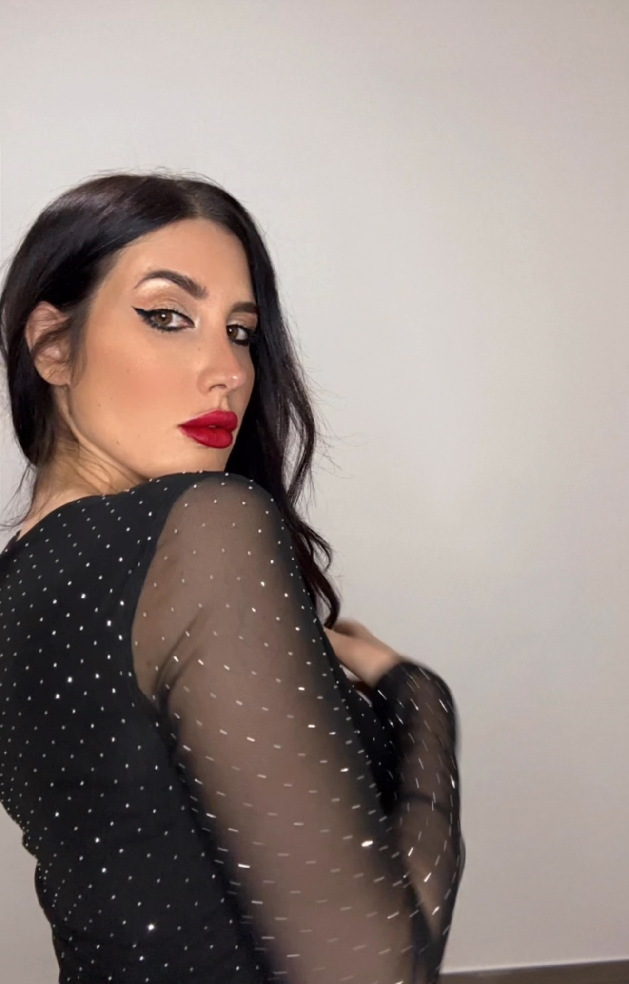 Maglietta con strass