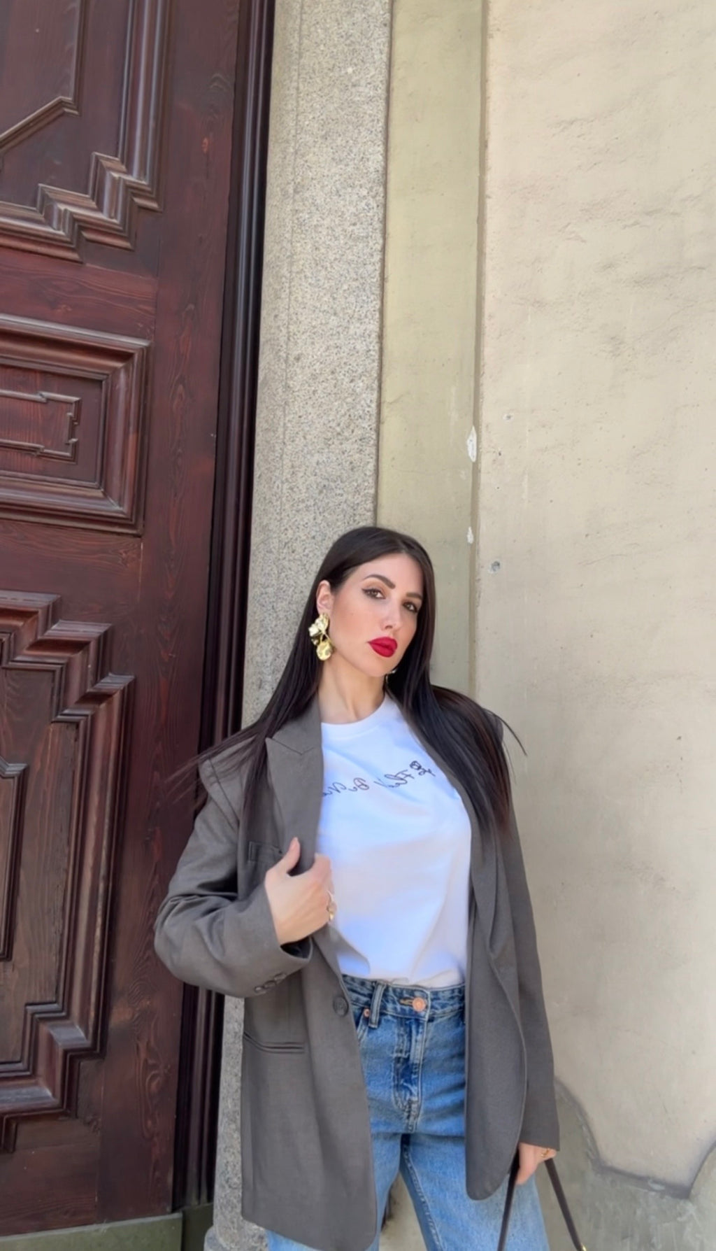 T-shirt donna FLEUR DE VIE logo ✨🌹