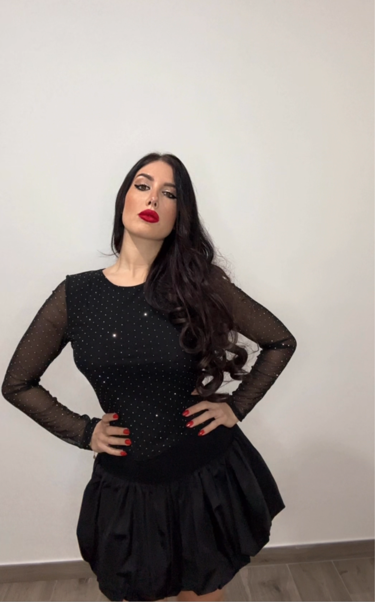 Maglietta con strass