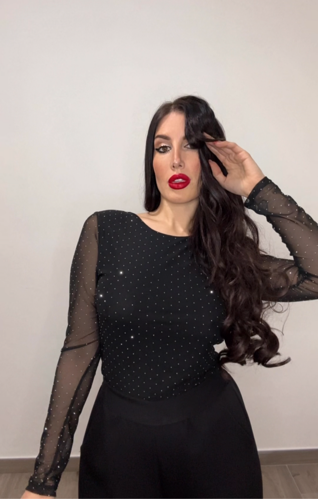 Maglietta con strass