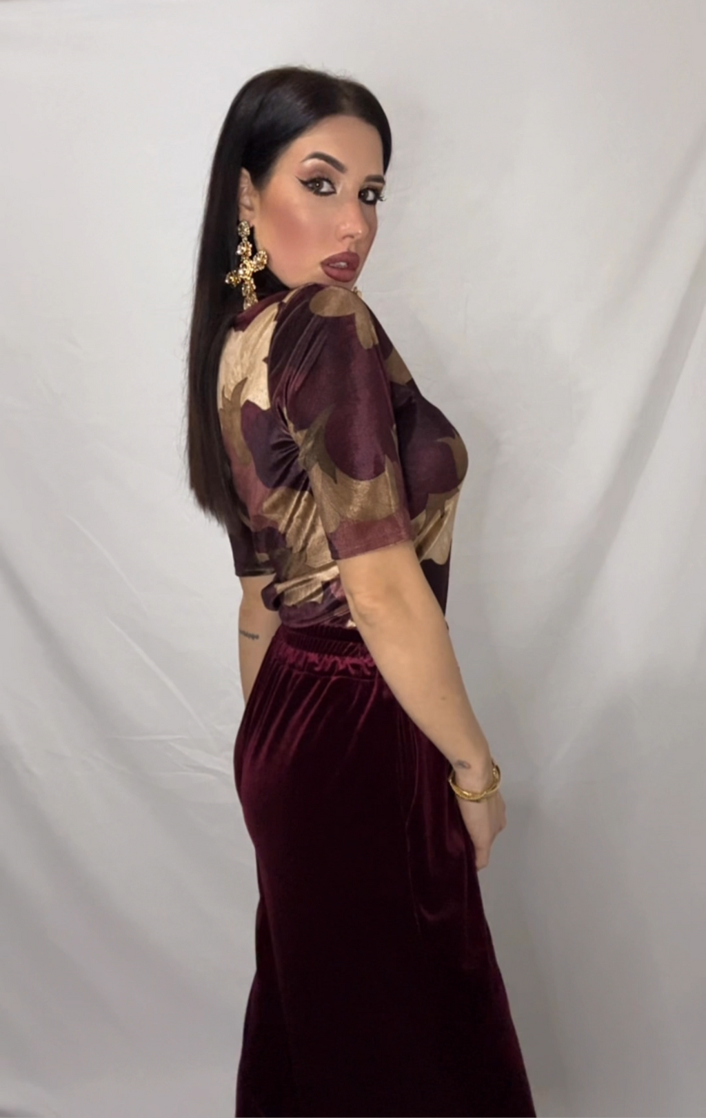 Pantalone in velluto