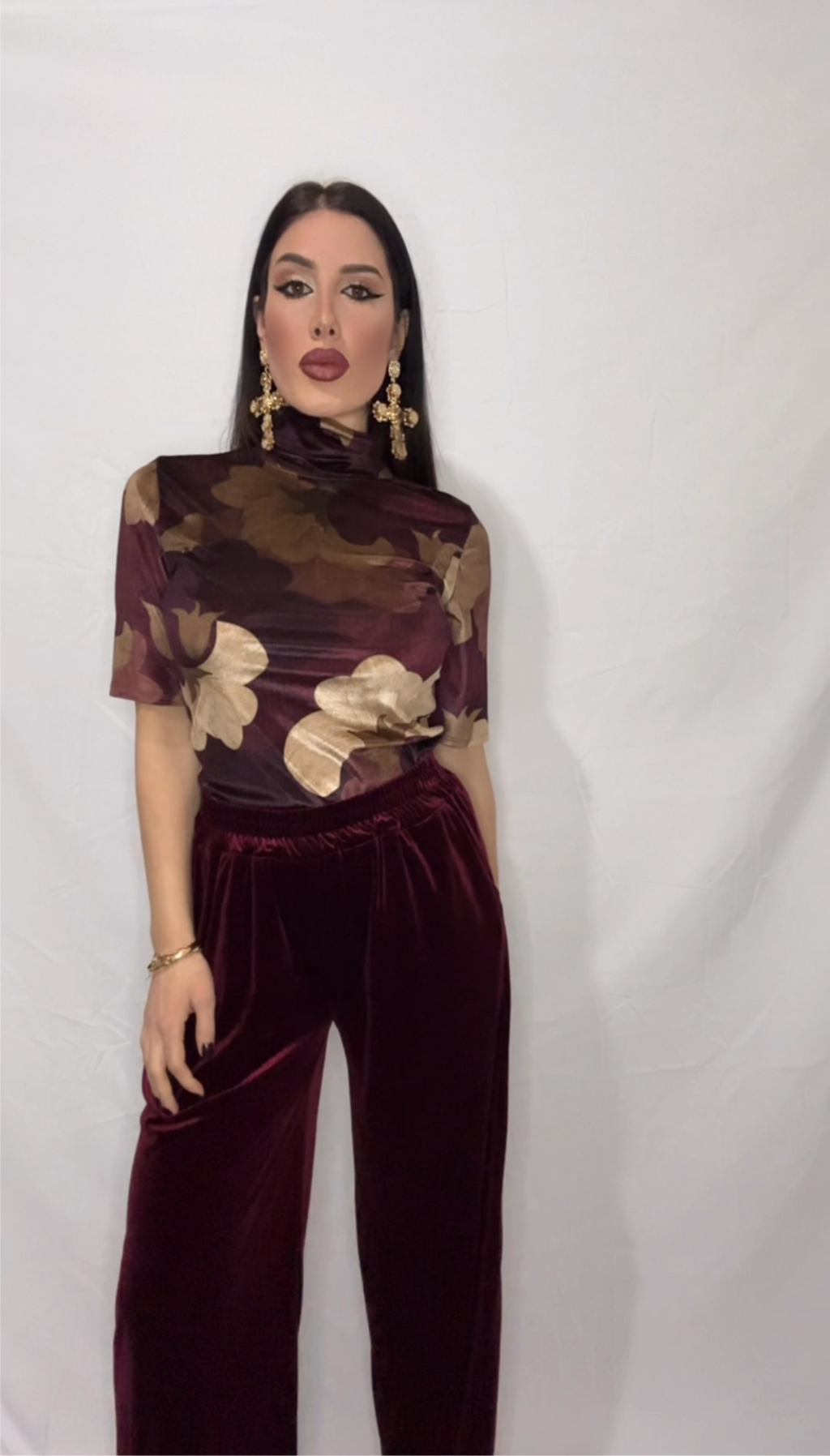 Pantalone in velluto